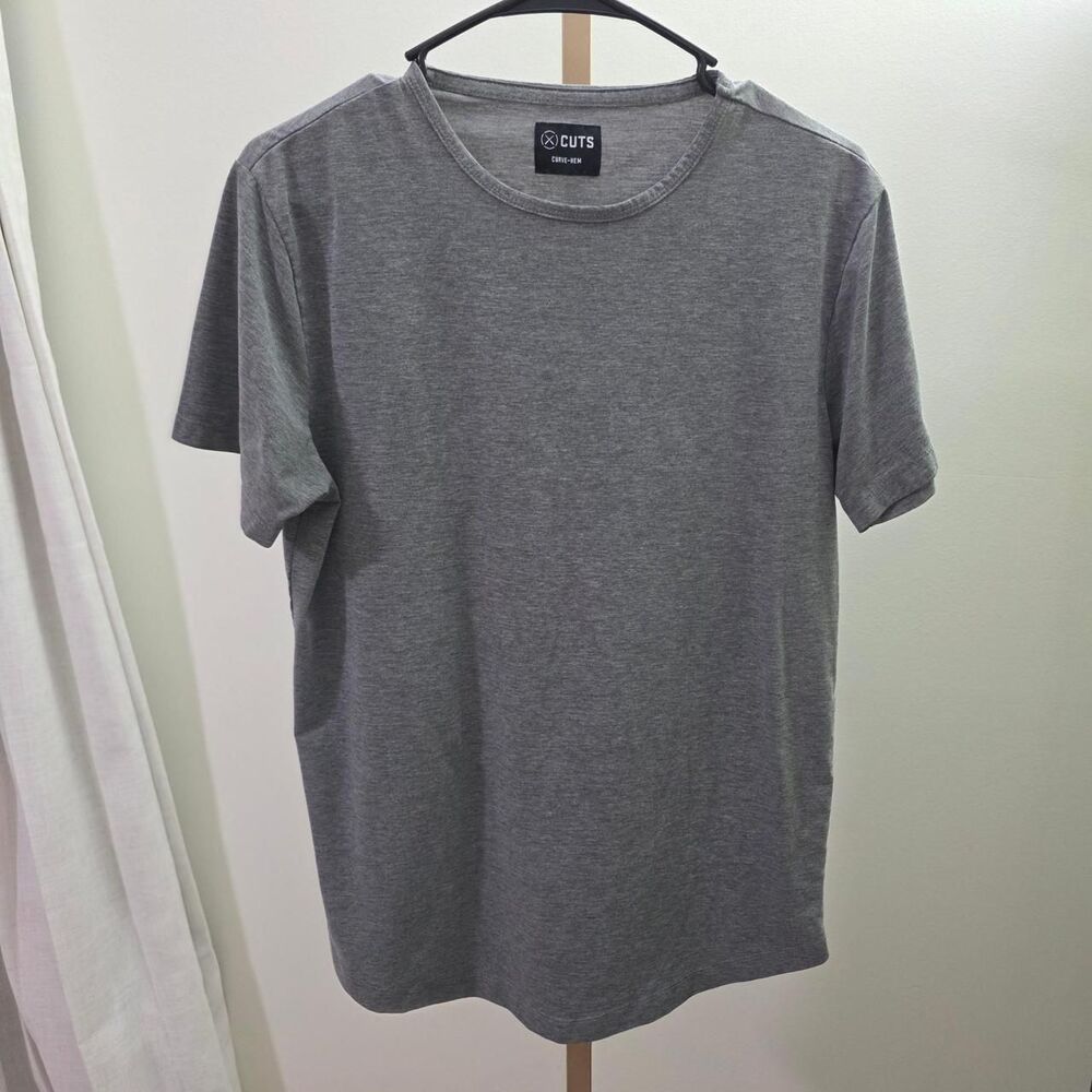 Cuts Men's Grey T-shirt